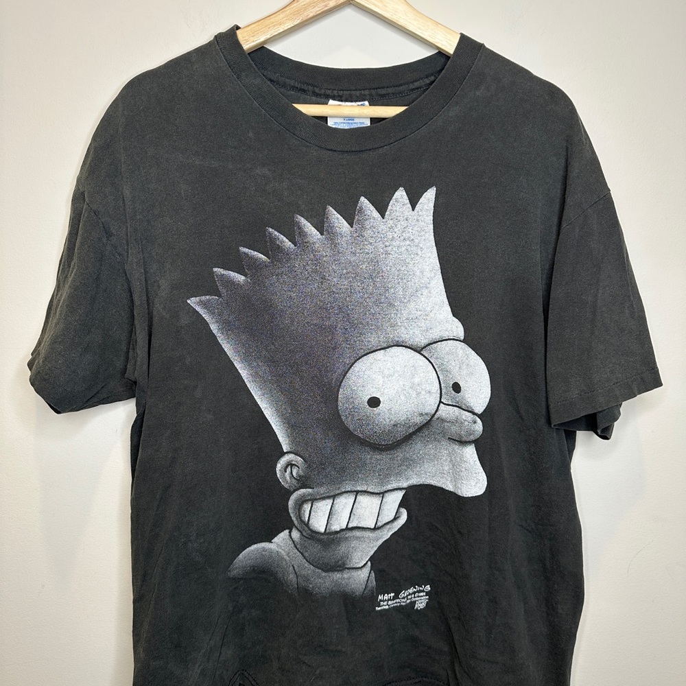 SOLD THE SIMPSONS | Vintage 1994 Bart Simpson Graphic Short Sleeve Tee T-shirt - Picture 2 of 8